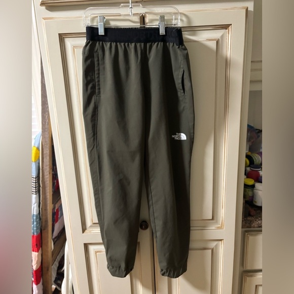 The North Face boys size 10 medium Green Pants - Picture 1 of 6